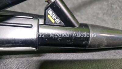 Olympus GIF-XQ260 Video Gastroscope in Case - Engineer's Report : Optical System - No Fault Found, Angulation - Not Reaching Specification - To Be Adjusted, Insertion Tube - No Fault Found , Light Transmission - No Fault Found, Channels - No Fault Found, - 4