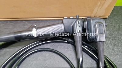 Olympus MH-908 Ultrasound Probe - Engineer's Report : Optical System - Unable to Check , Angulation - No Fault Found, Insertion Tube - No Fault Found , Light Transmission - No Fault Found, Channels - No Fault Found, Leak Check - Unable *SN Erased* - 2