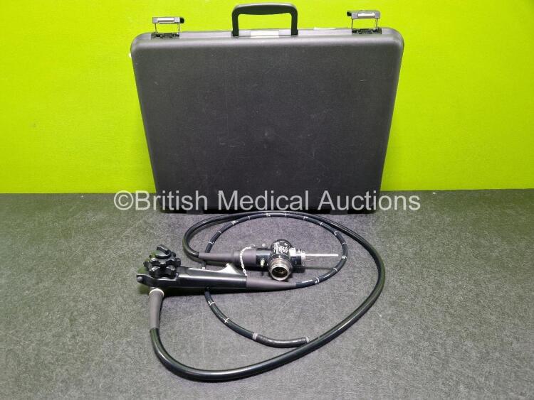 Olympus GIF-H260 Video Gastroscope - Engineer's Report : Optical System - No Fault Found, Angulation - No Fault Found, Insertion Tube - No Fault Found , Light Transmission - No Fault Found, Channels - No Fault Found, Leak Check - No Fault Found *SN 273478