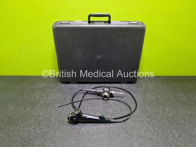 Olympus BF-260 Video Bronchoscope - Engineer's Report : Optical System - No Fault Found, Angulation - No Fault Found, Insertion Tube - Crush Mark at Body, Light Transmission - No Fault Found, Channels - No Fault Found, Leak Check - No Fault Found *SN 2701