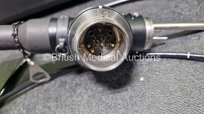 Olympus BF-260 Video Bronchoscope - Engineer's Report : Optical System - No Fault Found, Angulation - No Fault Found, Insertion Tube - Crush Mark at Body, Light Transmission - No Fault Found, Channels - No Fault Found, Leak Check - No Fault Found *SN 2701 - 4