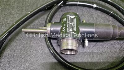 Olympus TJF-240 Video Duodenoscope - Engineer's Report : Optical System - No Fault Found, Angulation - Play in Controls, Insertion Tube - Worn , Light Transmission - No Fault Found, Channels - No Fault Found, Leak Check - No Fault Found *SN 2541724* - 4