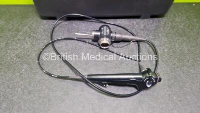 Olympus BF-IT260 Video Bronchoscope in Case - Engineer's Report : Optical System - No Fault Found, Angulation - No Fault Found, Insertion Tube - No Fault Found , Light Transmission - No Fault Found, Channels - No Fault Found, Leak Check - No Fault Found * - 2