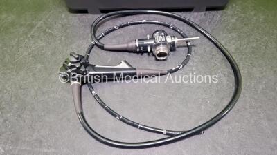 Olympus GIF-H260Z Video Gastroscope in Case - Engineer's Report : Optical System - No Fault Found, Angulation - No Fault Found, Insertion Tube - No Fault Found , Light Transmission - No Fault Found, Channels - No Fault Found, Leak Check - No Fault Found * - 2