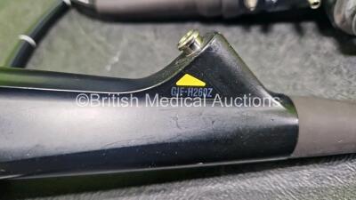 Olympus GIF-H260Z Video Gastroscope in Case - Engineer's Report : Optical System - No Fault Found, Angulation - No Fault Found, Insertion Tube - No Fault Found , Light Transmission - No Fault Found, Channels - No Fault Found, Leak Check - No Fault Found * - 4