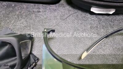 4 x Laser Safety Glasses Including Litechnica and Laservision (Damaged Frame - See Photo) - 4