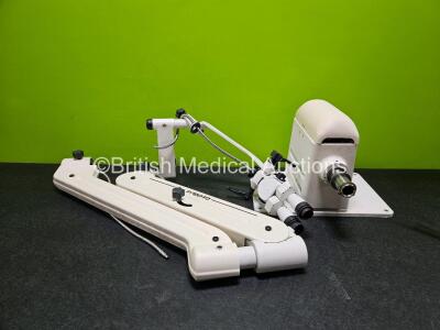 DP Medical G4 Series Global Wall Mounted Microscope with M1028G-250 Lens and 1 x Ref MW725WK-I Wall Mount Kit *cage*