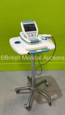 Verathon BVI 9400 Bladder Scanner with Transducer and Battery on Stand (Powers Up) *S/N B4018538*