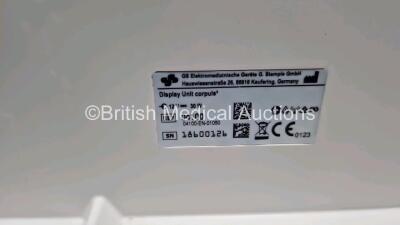 GS Corpuls3 Slim Defibrillator Ref : 04301 (Powers Up) with Corpuls Patient Box Ref : 04200 (Powers Up) with Pacer, Oximetry, ECG-D, ECG-M, CO2, CPR, NIBP and Printer Options with 4 and 6 Lead ECG Leads, CO2 Cable, CPR Sensor, Hose, SpO2 Cable, TG-121T Ca - 10