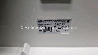 GS Corpuls3 Slim Defibrillator Ref : 04301 (Powers Up) with Corpuls Patient Box Ref : 04200 (Powers Up) with Pacer, Oximetry, ECG-D, ECG-M, CO2, CPR, NIBP and Printer Options with 4 and 6 Lead ECG Leads, CO2 Cable, Hose, SpO2 Cable, TG-121T Cable, 3 x Li - 10