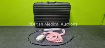 GE 6VT-D Ultrasound Transducer / Probe in Carry Case *Mfd 2018* (Untested) *SN 212220*