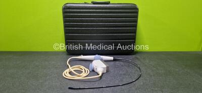 GE 9T Transesophageal Ultrasound Transducer / Probe in Carry Case *Mfd 2013* (Untested) *SN 600964*