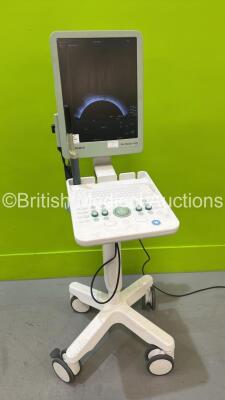 BK Medical flexFocus 400 Flat Screen Ultrasound Scanner Ref Type 1202 *S/N 5001235* Software Version 4.86.12256.26 with 1 x Transducer / Probe (Type 8848 4-12 MHz) (Powers Up - Missing 2 x Dials - See Photos) ***CI116***