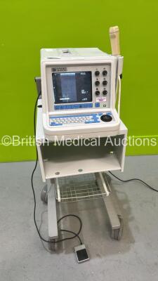 Dynamic Imaging Concept CIMC Ultrasound Scanner with 1 x Transducer / Probe P10L4002 and Footswitch on Trolley (Powers Up) *SN 03-6909* ***CI120***