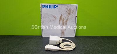 Philips C9-4 Ultrasound Transducer / Probe in Box (Untested and Crack on Head - See Photo) *SN 033DZ2 / Asset No 301170*