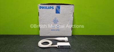 Philips L12-5 50 Ultrasound Transducer / Probe in Box (Untested) *SN B0PB17 / Asset No 291534*