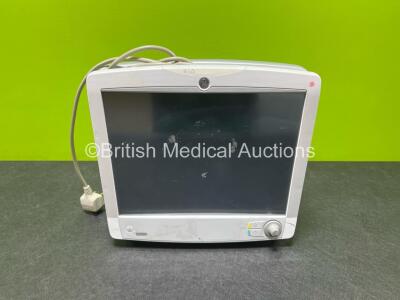 GE Carescape B650-01 Touch Screen Patient Monitor (No Power) *SN SEW13432869HA*