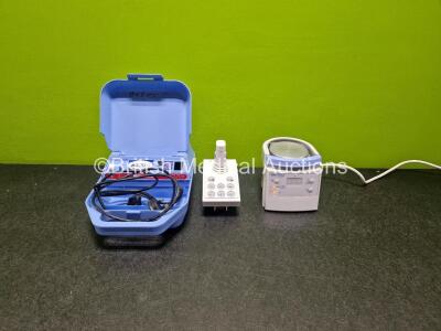 Mixed Lot Including 1 x Fisher & Paykel MR850AEK Respiratory Humidifier Unit (Powers Up with Damage - See Photo) 1 x SCM V3 Signal Table Control and 1 x Medix Nebulizer