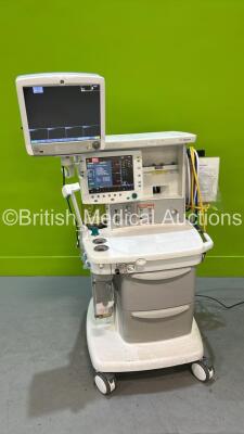 Datex-Ohmeda S/5 Avance Anaesthesia Machine Software Version 5.00 with GE Carescape B650 Monitor, Bellows and Hoses (Powers Up) *S/N ANBL01682*