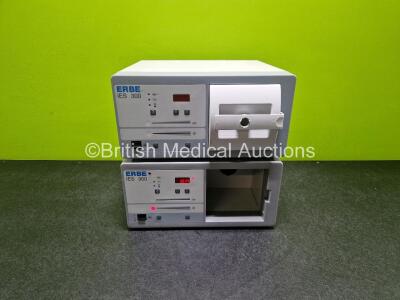 2 x Erbe IES 300 Smoke Evacuator Units (Both Power Up)