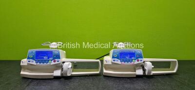 2 x Fresenius Kabi Injectomat MC Agilia Syringe Pumps (Both Power Up)