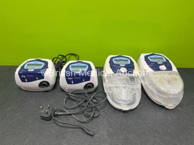 4 x ResMed AutoSet Spirit S8 CPAP Units with 2 x Humidifiers