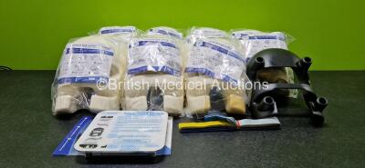 Job Lot Including 11 x CS Prone Face Cushions, 1 x CS Medical Helmet and CS Medical Prone Head System