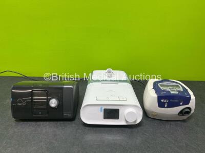 Job Lot Including 1 x ResMed Escape S8 CPAP, 1 x Philips Respironics Dreamstation, 1 x Resmed Airsense 10 Elite *SN 20091189134 / H24182283B690 / 23182307313*