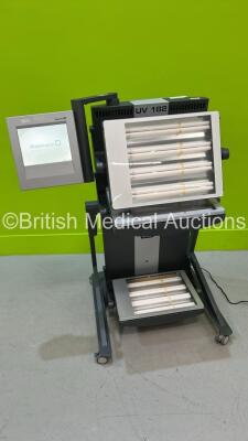 Waldmann UV 182 UV Therapy System (Powers Up - Missing 1 x Lamp - Damaged - See Pictures) *S/N 13891-15*