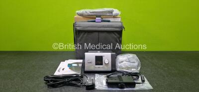 ResMed Lumis 150 VPAP ST-A Unit in Carry Bag with Power Supply and Accessories (Like New in Box) *SN 22201178211* **Stock Photo Used**