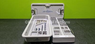 Cross Medical Products Inc. Synergy Titanium Spinal System Downsize Screw Implant Set *Incomplete* *SN NA*