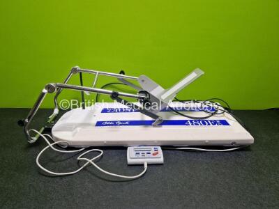 OrthoRehab 480 CPM Passive Motion Device (Powers Up and Moves) with Power Supply *SN 48008211*