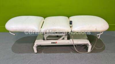 Medi-Plinth 3-Section Electric Patient Couch with Controller (No Power) *67613/1*