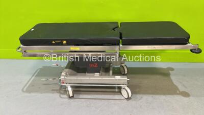 Anetic Aid QA2 Hydraulic Patient Hoist with Mattress (Hydraulics Tested Working) *SN na*