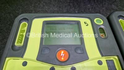 2 x Zoll AEDPro Defibrillators (Both Power Up) - 3