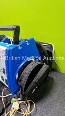 Zoll M Series CCT Biphasic Max Joule 200 Defibrillator / Monitor (Powers Up) Including ECG, SpO2, CO2, T1, T2, P1, P2, NIBP and Printer Options - 4