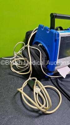 Zoll M Series CCT Biphasic Max Joule 200 Defibrillator / Monitor (Powers Up) Including ECG, SpO2, CO2, T1, T2, P1, P2, NIBP and Printer Options - 5