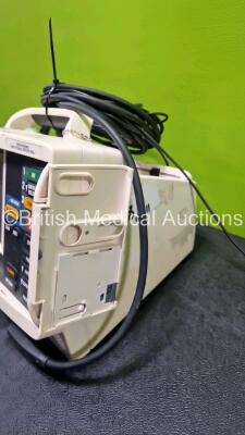 Physio Control Lifepak 20e Defibrillator / Monitor (Powers Up) Including Pacer, ECG and Printer Options with, Paddle Lead, 3 Lead ECG Lead and li-ion Battery *SN 38741654* - 5