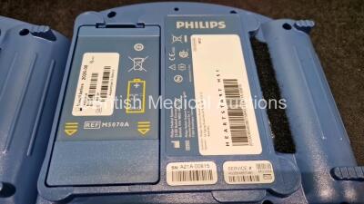 2 x Philips Heartstart HS1 Defibrillators (Both Power Up) In Carry Case with 2 x LiMnO2 M5070A Batteries *Install Before 2026 / 2026* - 6