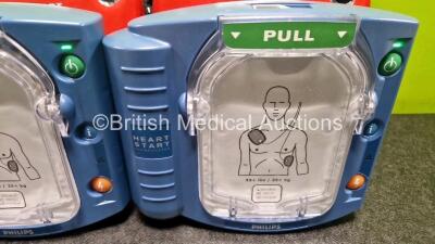 2 x Philips Heartstart HS1 Defibrillators (Both Power Up) In Carry Case with 2 x LiMnO2 M5070A Batteries *Install Before 2026 / 2026* - 3