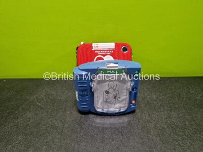 Philips Heartstart HS1 Defibrillator (Powers Up with Stock Battery Stock Battery Not Included) in Case