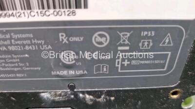 2 x Philips Heartstart FR3 Defibrillators (Both Power Up) with 2 x LiMnO2 Batteries *Install Before 2025 / 2026* **SN C15C00163 / C15C00128** - 6