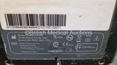 2 x Philips Heartstart FR3 Defibrillators (Both Power Up) with 2 x LiMnO2 Batteries *Install Before 2024 / 2026* **SN C15C00071 / C15C00164** - 5