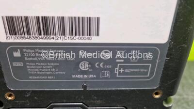 2 x Philips Heartstart FR3 Defibrillators (Both Power Up) with 2 x LiMnO2 Batteries *Install Before 2027 / 2025* **SN C15C00064 / C15C00040** - 5