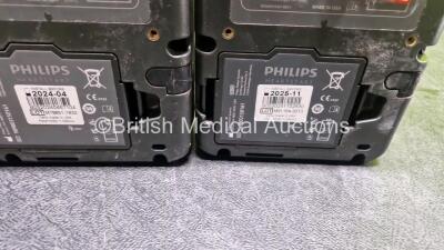 3 x Philips Heartstart FR3 Defibrillators (All Power Up with Stock Battery Stock Battery Not Included) - 6