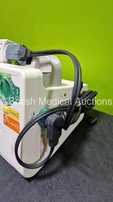 Philips Heartstart XL+ Defibrillator (Powers Up) Including Pacer, ECG and Printer options with Paddle Lead, Li-ion Battery and M3725A Test Load *SN US01100241* - 5