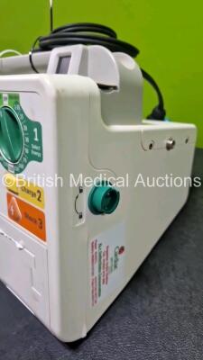 Philips Heartstart XL+ Defibrillator (Powers Up) Including Pacer, ECG and Printer options with Paddle Lead, Li-ion Battery and M3725A Test Load *SN US31304765* - 4