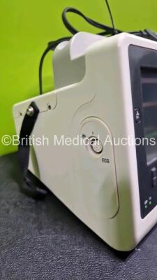 Philips Heartstart XL+ Defibrillator (Powers Up) Including Pacer, ECG and Printer options with Paddle Lead, Li-ion Battery and M3725A Test Load - 5