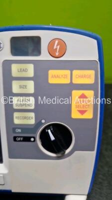 Zoll R Series Plus Defibrillator / Monitor (Powers Up with Stock Battery Stock Battery Not Included) Including ECG and Printer Options with 1 x Paddle Lead *SN AFF13C027884* - 3