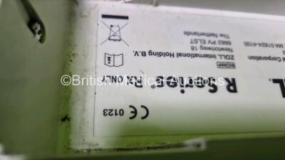 Zoll R Series Plus Defibrillator / Monitor (Powers Up with Stock Battery Stock Battery Not Included) Including ECG and Printer Options with 1 x Paddle Lead *SN AFF13C027884* - 6